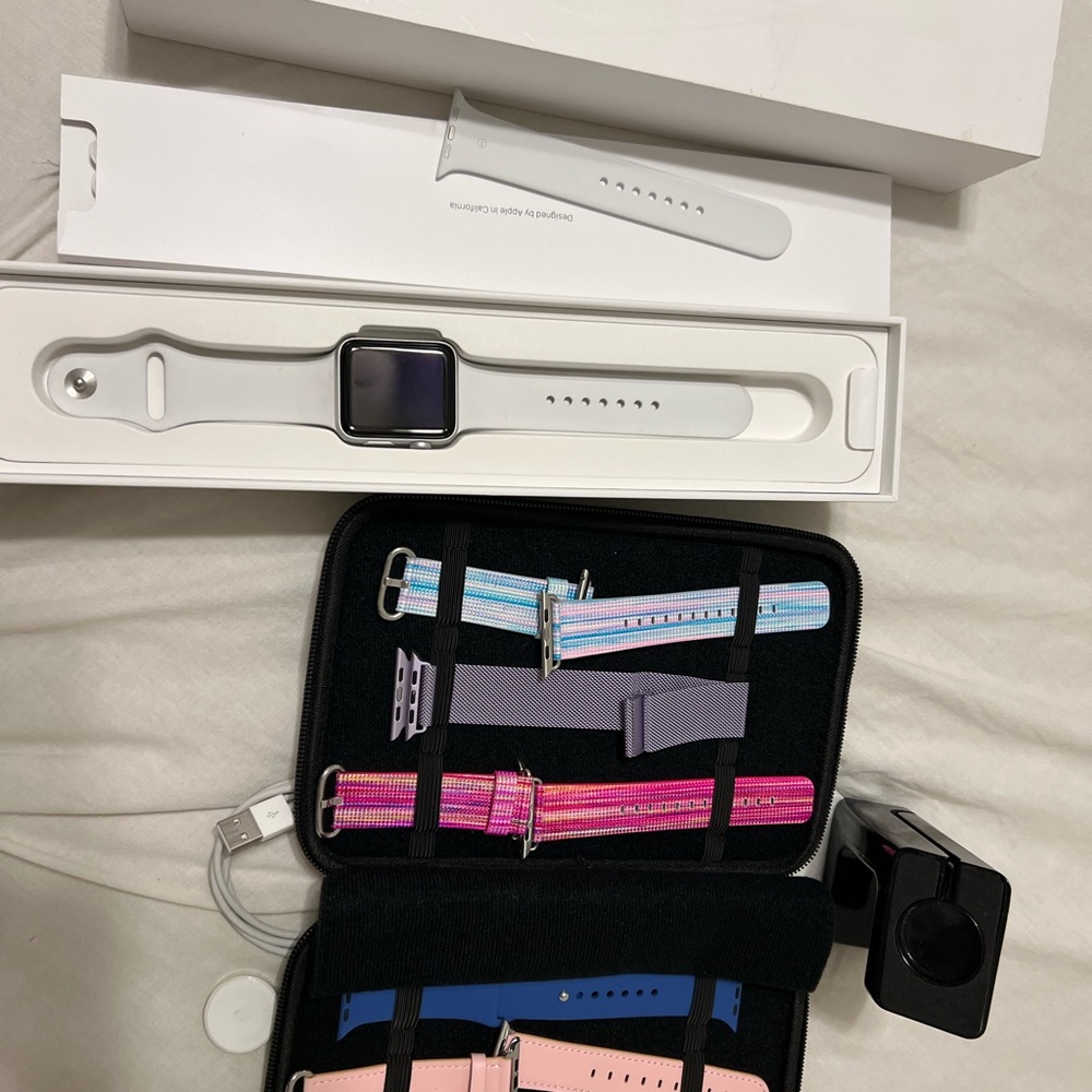 Apple Watch with Interchangeable Bands